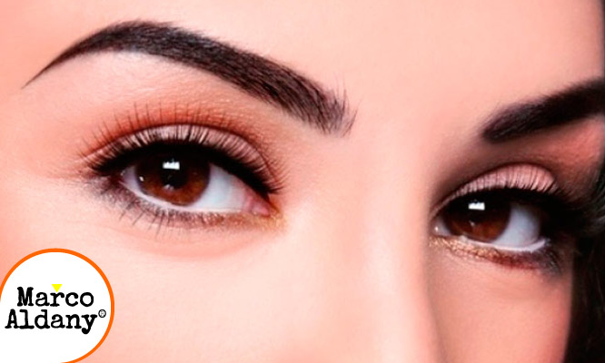 Marco Alday sombreado de cejas