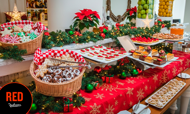 BUFFET TEA TIME NAVIDEÑO los jueves, viernes y sábados en Radisson Red Miraflores