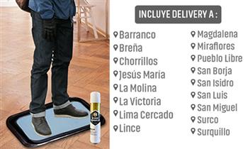 Bandeja plastica de polipropileno eco-friendly Alcohol Isopropilico en aerosol