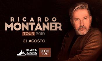 Entrada a concierto de Ricardo Montaner este 31 de agosto en Plaza Arena
