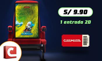 Cinemark - 1 entrada 2D - Cuponidadpe