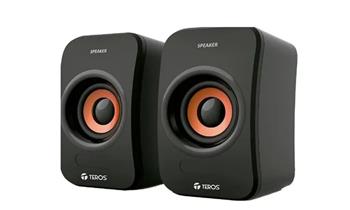 Parlante Teros TE2010N 3W Usb Negro¡Delivery incluido!