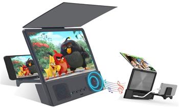 Amplificador de imagen 3D para todo tipo de celulares con Speaker Bluetooth ¡Con delivery!