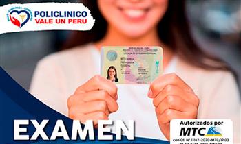 Examen Medico para Brevete SAN JUAN DE LURIGANCHO nuevo Revalidar Duplicar etc
