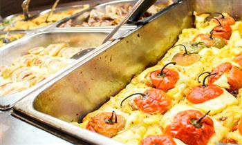 Buffet marino criollo postre para una persona