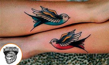 02 Tattoos Traditional hasta 7x7cm a tres colores