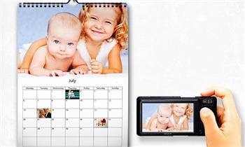 Hermoso Photobook profesional Feliz Navidad con tapa dura y 20 paginas prediseñadas