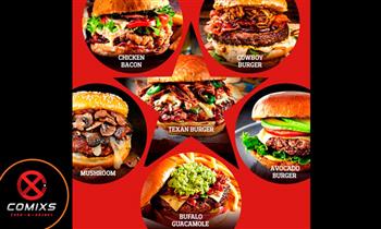 2 4 0 6 Hamburguesas premium dedos de queso gaseosas papas