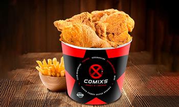 4 6 8 10 14 18 o 20 Piezas de pollo crujiente papas boneless gaseosas