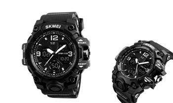 Reloj SKMEI 1155B Analogico y digital acuatico antigolpes cronometro y alarma