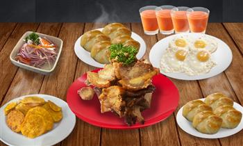 Riquisimo Banquete Wokero para 4 personas para desayuno o lonche incluye delivery