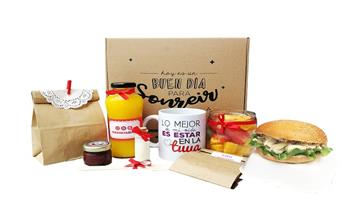 Delicioso desayuno personalizado presentacion en caja Delivery gratis a San Borja