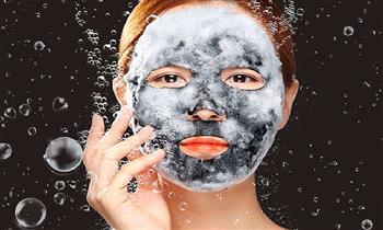 Tratamiento facial con burbujas carbonicas CO2