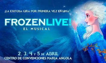 Entrada para FROZEN LIVE funcion del 02 03 04 05 de Abril CC Maria Angola