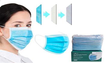 100 unds 02 cajas de mascarillas de 3 pliegues planas ¡Incluye delivery!
