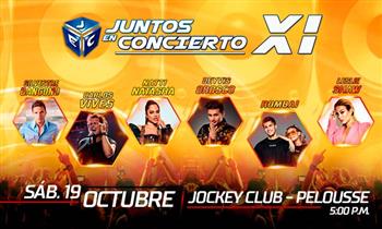 Entrada para Juntos en concierto XI 19/10 La Pelousse del Jockey Club