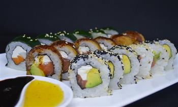 ¡All you can eat! Barra libre de makis wantanes rellenos y mas en Gan Sushi House