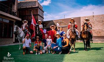 Show estelar del caballo peruano de Paso almuerzo buffet en Mamacona