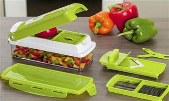 Únete a la nueva forma de cortar las verduras y frutas ¡Cortador de verduras 8 en 1!