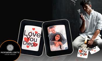 Encendedor personalizado con imagenes fotos mensajes y mas