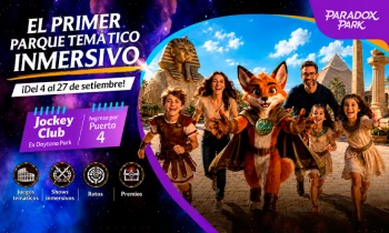 Paradox Park Paradox Park: Parque inmersivo donde Roma, Egipto y Grecia cobran vida con juegos, shows, etc