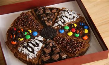 Deliciosa Pizza Brownie Delivery de ¡Hey Brownie!