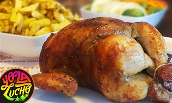 1 Pollo a la brasa Chaufa Papas Ensalada Gaseosa de 15Lt para recojo o delivery