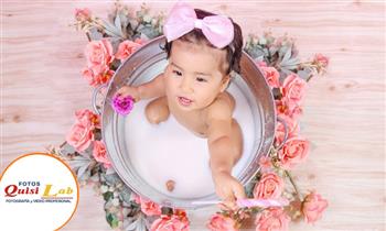 Sesion Artistica para bebe o infante con Quisilab Fotos ¡Guarda sus mejores momentos!