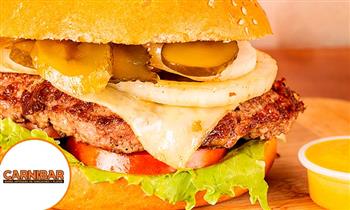 2 hamburguesas a elegir Rock bar Lucy Bar Champions Carnibar Ana Hawaiana en Carnibar