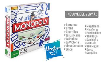 Juego Monopoly Modular Hasbro Games® delivery