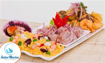 Triple marino para 2 personas 2 bebidas