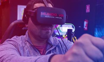 Sesion de Juego de realidad virtual en Mundo VR ¡Muestra tu cupon desde tu celular!