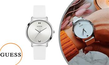 Reloj Guess W1210L1 para mujer - Blanco ¡Incluye delivery!