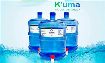 Bidon c/ caño 20 litros de Agua de mesa Küma delivery gratis ¡Cuida tu salud!