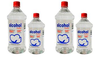 Alcohol al 96% de 500ml ¡Incluye delivery!
