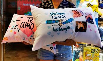 2 almohadas rectangulares con diseño a elegir en Almojines
