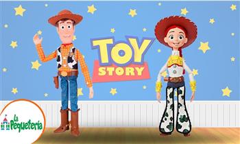 SHERIFF WOODY ANIMA TRONIC o TOY STORY 4 JESSIE LA VAQUERA - TOY STORY 4