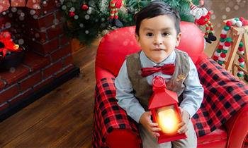 Sesion de fotos navideñas en estudio fotos digitales y mas