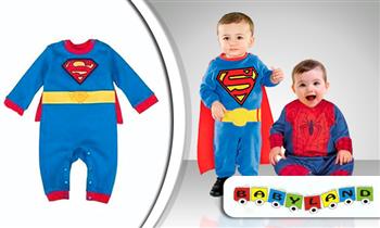 Pijama disfraz de super heroe para niños