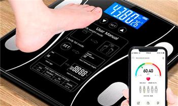 Balanza Digital Inteligente Bluetooth en colores a elegir ¡Con delivery en 24hrs!