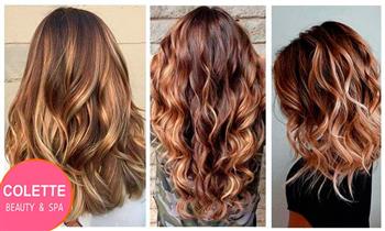 Surco Mechas balayage corte de puntas cepillado o planchado