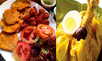 bandeja anaconda para 2 que incluye Patacones chorizo 2 mini juanes ensalada