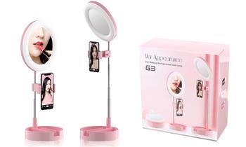 Lampara de escritorio multiusos para maquillaje en vivo luz LED ¡Con delivery!