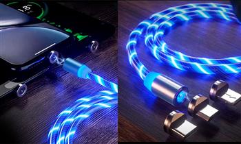 Cable de 3 entradas de energia con luz para mayor visualidad ¡Incluye delivery!