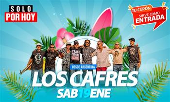 Los cafres en concierto 2019