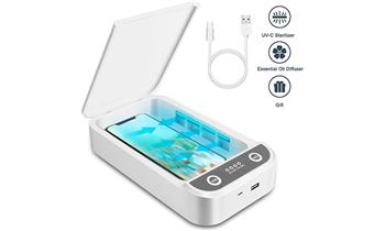 Caja Esterilizadora UV – C Multifuncional ¡Esteriliza llaves celulares etc!