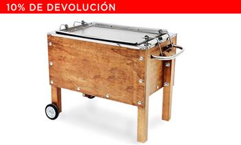 Caja China MEDIANA de ACERO INOXIDABLE Incluye Delivery