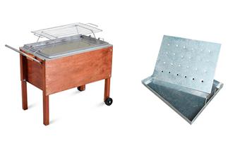 Caja china CHICA GALVANIZADA Parrilla ¡Incluye Delivery! (outdoors)