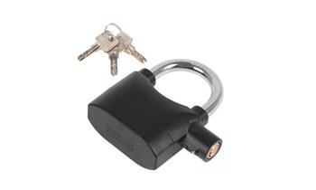 Candado con alarma 110dba para motos y bicicletas