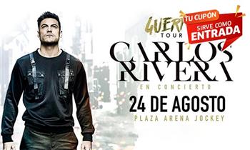 Entrada al concierto de Carlos Rivera - ¡Por primera vez en Lima con Guerra Tour!